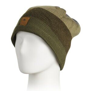 NEW TURTLE FUR Ragg Wool Blend Btv Beanie DARK GREEN unisex 164tn